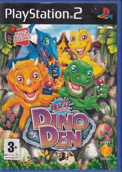Buzz Junior Dino Den - PS2 (B Grade) (Genbrug)